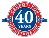 Carrot-Top Industries 40th Anniversary Logo