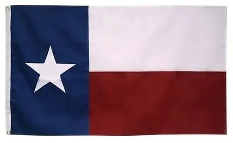 5’ x 8’ Patriarch® Polyester Texas State Flag