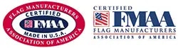 U.S. Flag Made In America Certified Seal