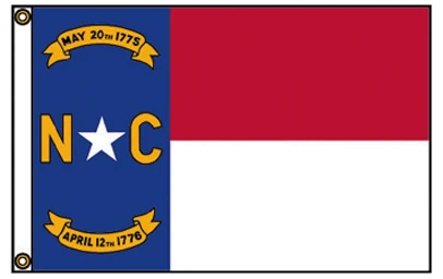 The North Carolina state flag actually looks nothing like the ...