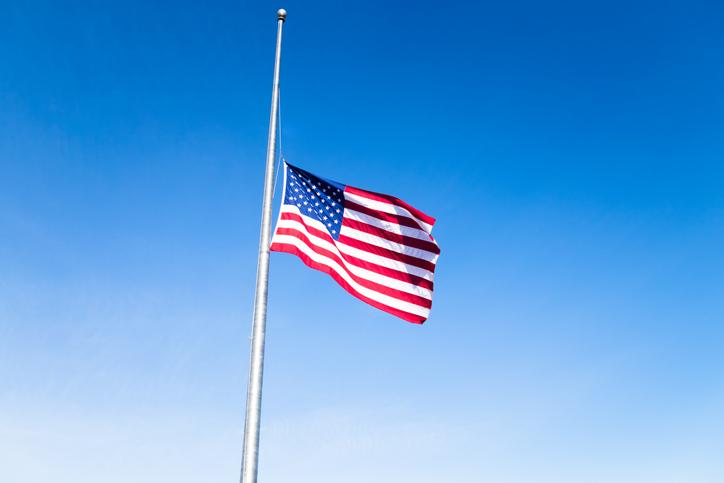 Half Staff Flag