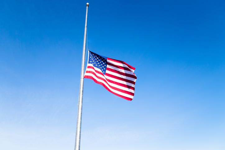 Half Staff Flag