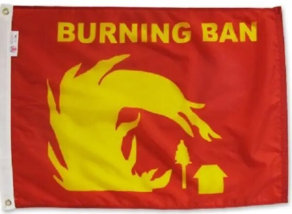 Burning Ban Flag 