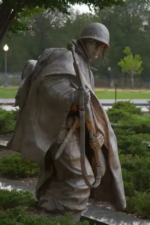 Korean War Veteran Statue