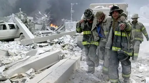firefighters on Sept 11, 2001