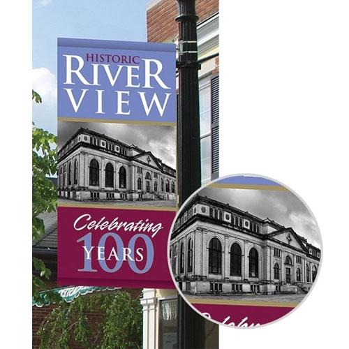 Custom Vinyl Pole Banners CarrotTop Flags