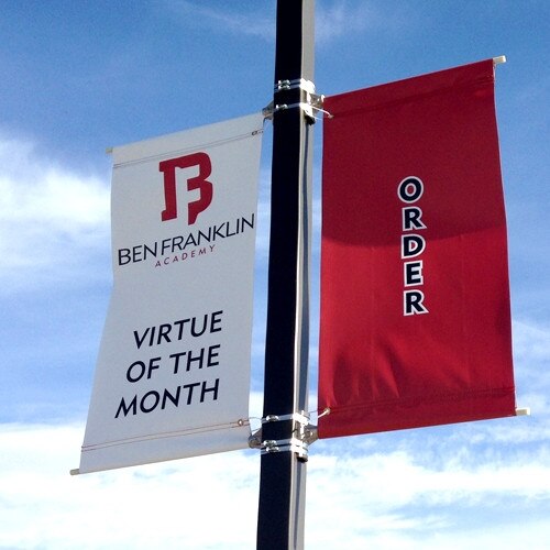 Custom Vinyl Pole Banners CarrotTop Flags