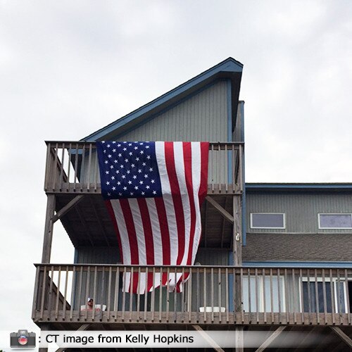 American flag 8 x 12
