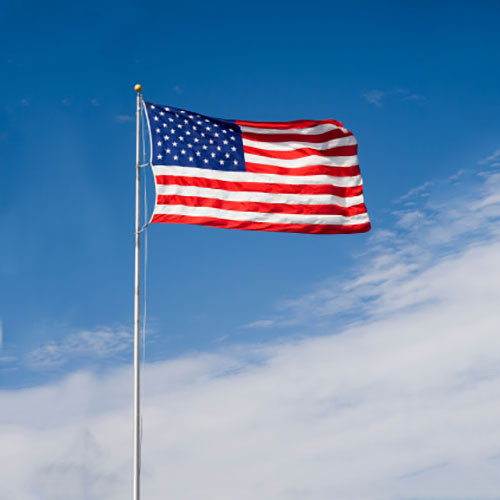 Patriarch Polyester U.S. Flag 12x18
