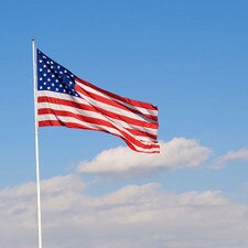 30x60 Ft. Polyester American Flag