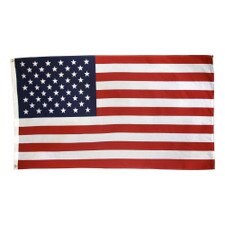 3 ft by 5 ft Printed Republic American Flag