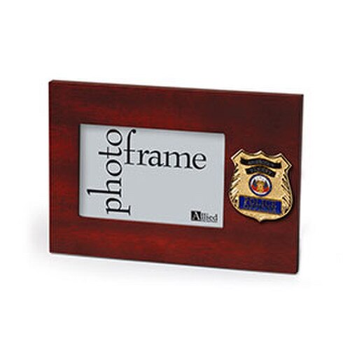 Police Medallion Picture Frame