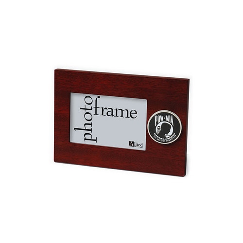 Pow/Mia Medallion Picture Frame