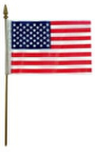 Mini Plastic U.S. Flag 12" X 18"
