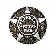 Veteran Mexican War medallion