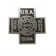 Spanish War Veterans medal cross