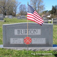 Firefighter Grave Marker