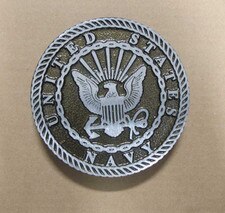 US Navy emblem metal seal