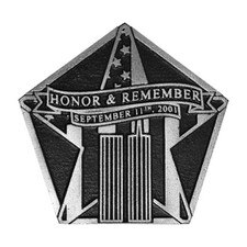 Aluminum 9/11 Grave Marker