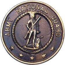Army National Guard bronze medal