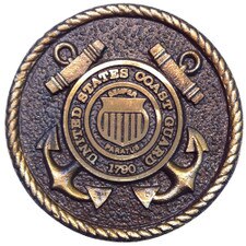 US Coast Guard insignia medallion
