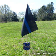 U.S. Cemetery Flag Holder Police