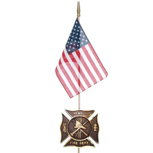 Fire Dept. Cemetery Marker