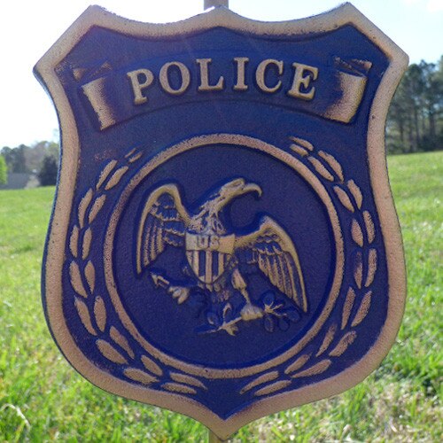 Grave Marker for Police