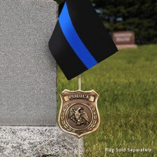 Cemetery Marker Police