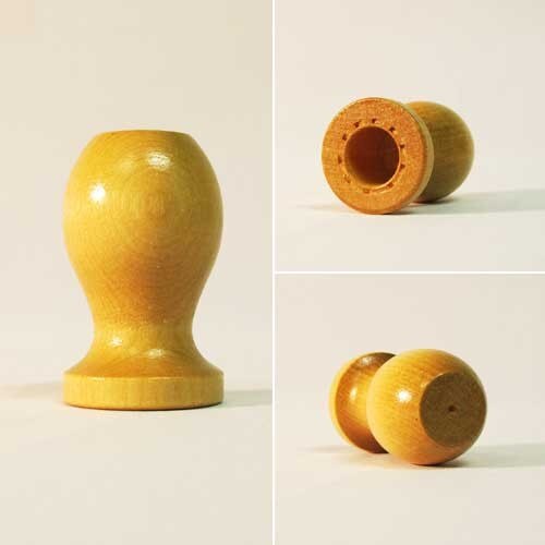 Wood Ball Top For 1" Wood Pole