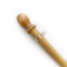 wooden cane handle close up