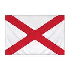 3' X 5' Nylon Alabama Flag Banner