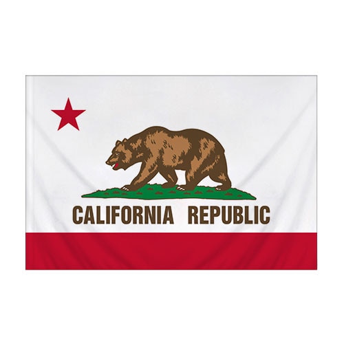 3' X 5' Nylon California Flag Banne