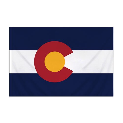 3' X 5' Nylon Colorado Flag Banner