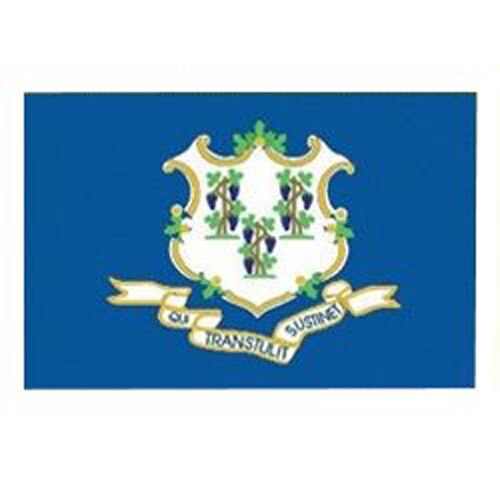3x5' Nylon Connecticut Flag Banner