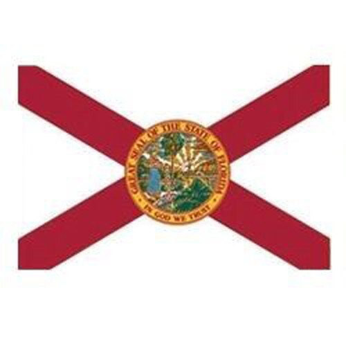 3' X 5' Nylon Florida Flag Banner
