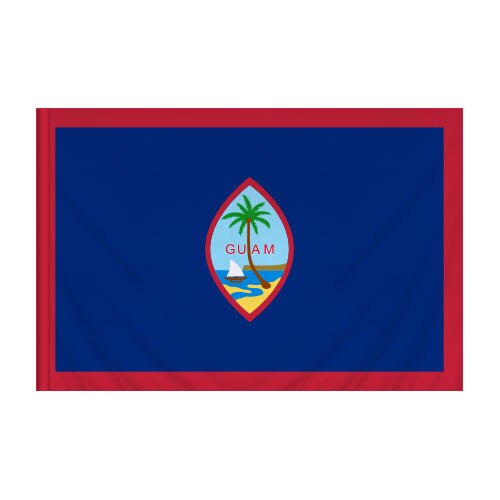 3' X 5' Nylon Guam Flag Banner