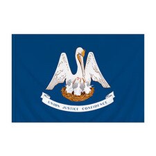 3' X 5' Nylon Louisiana Flag Banner