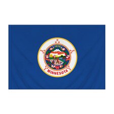 3' X 5' Nylon Minnesota Flag Banner