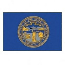 3' X 5' Nylon Nebraska Flag Banner