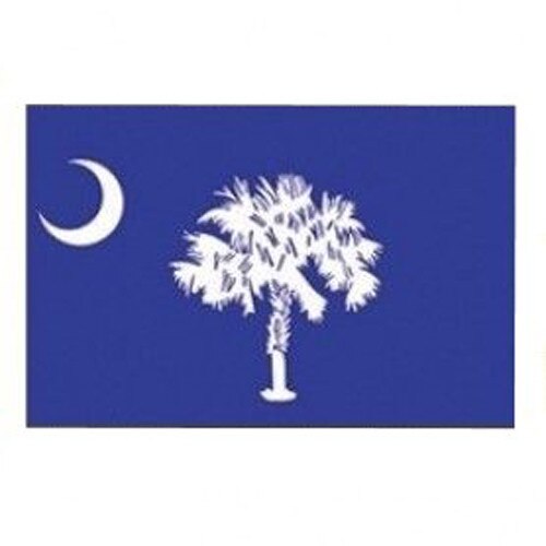 Nylon South Carolina Flag Banner