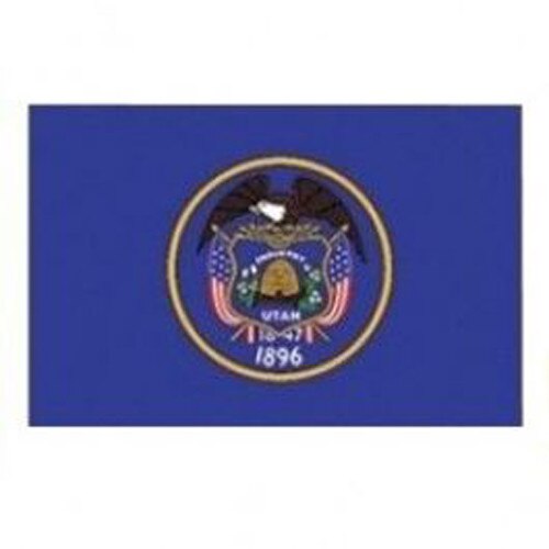 3' X 5' Nylon Utah Flag Banner
