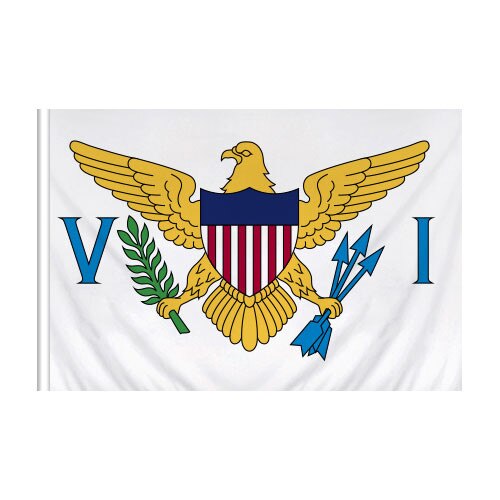 Nylon Virgin Islands Flag Banner