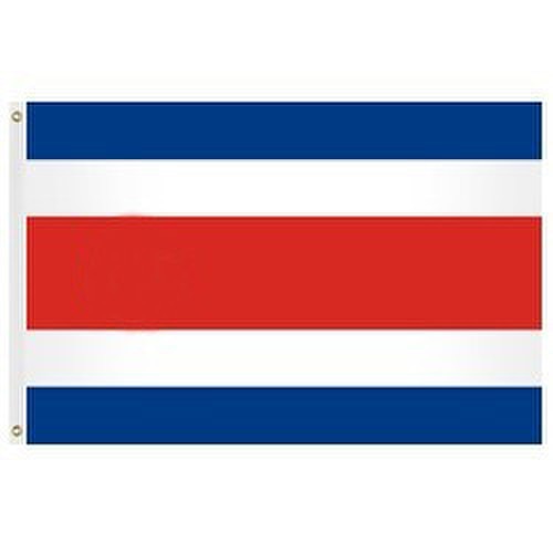 12X18" NYLON COSTA RICA FLAG