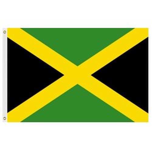 12X18" NYLON JAMAICA FLAG