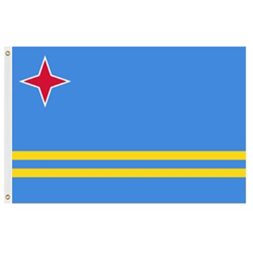 Aruba Flag 2' X 3' Nylon