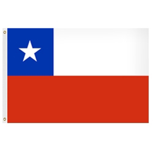 Chile Flag 2'X3' Nylon