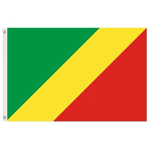 Congo Flag 2' X 3' Nylon