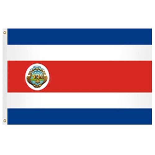 Costa Rica Flag 2'X3' Nylon