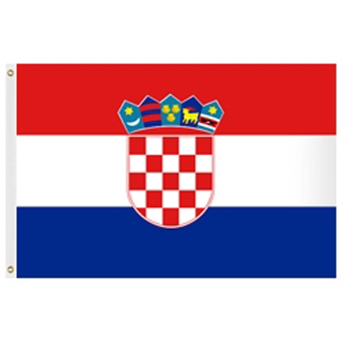 Croatia Flag 2' X 3' Nylon